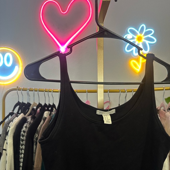 EUC F21 Black Bodycon Dress - Picture 2 of 3